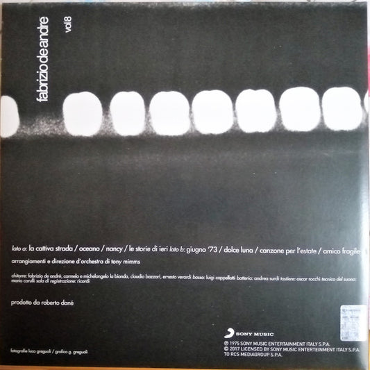 Fabrizio De André - Volume 8