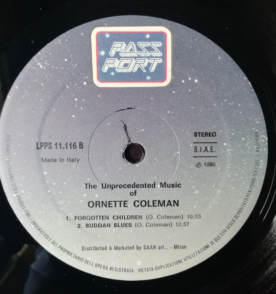 Ornette Coleman - The Unprecedented Music Of Ornette Coleman