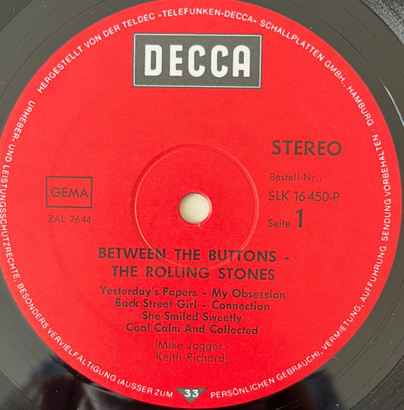 The Rolling Stones - Between The Buttons