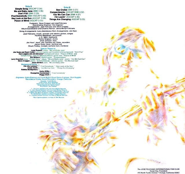José Feliciano - Compartments