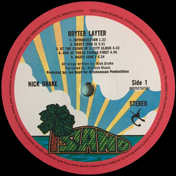 Nick Drake - Bryter Layter (nuovo)