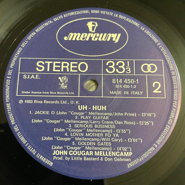 John Cougar Mellencamp - Uh-Huh
