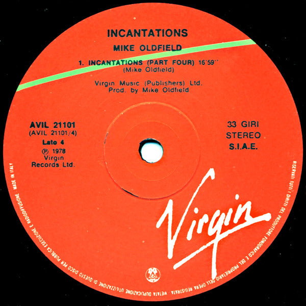 Mike Oldfield - Incantations