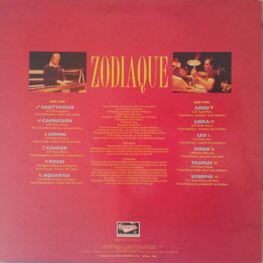 Rick Wakeman & Tony Fernandez – Zodiaque