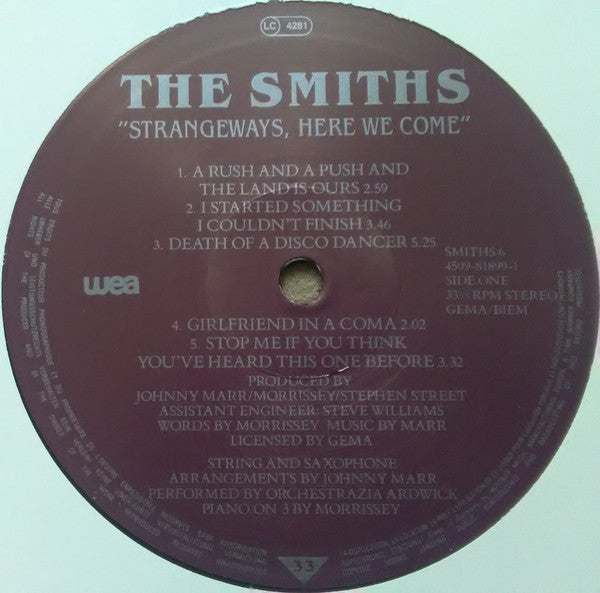 The Smiths - Strangeways, Here We Come