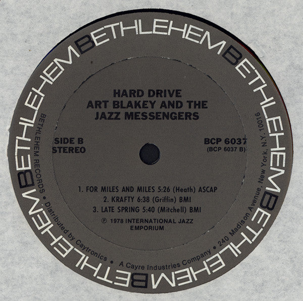 Art Blakey & The Jazz Messengers - Hard Drive