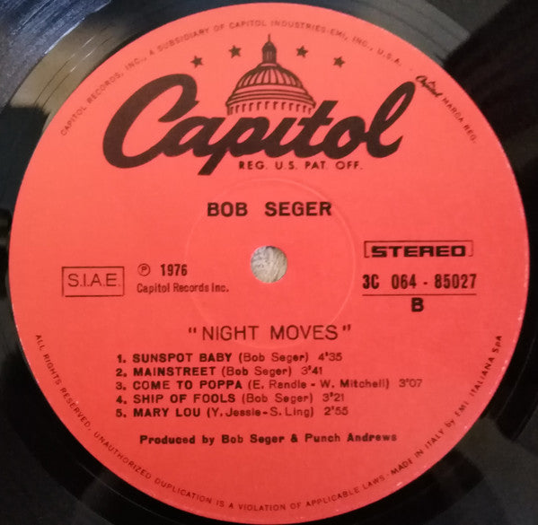 Bob Seger And The Silver Bullet Band - Night Moves