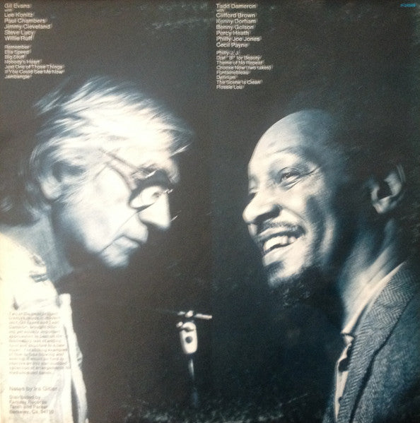 Gil Evans And Tadd Dameron – The Arrangers' Touch