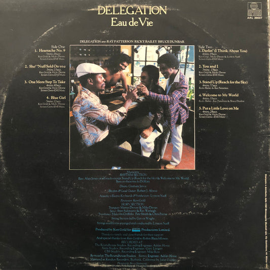 Delegation - Eau De Vie