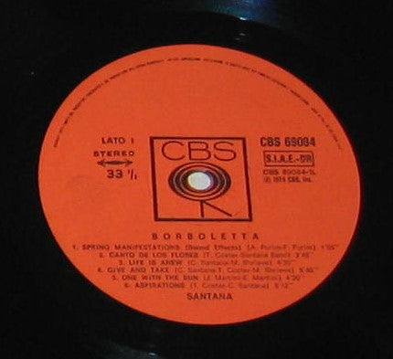 Santana - Borboletta