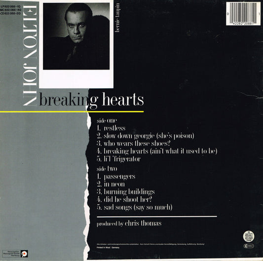 Elton John - Breaking Hearts