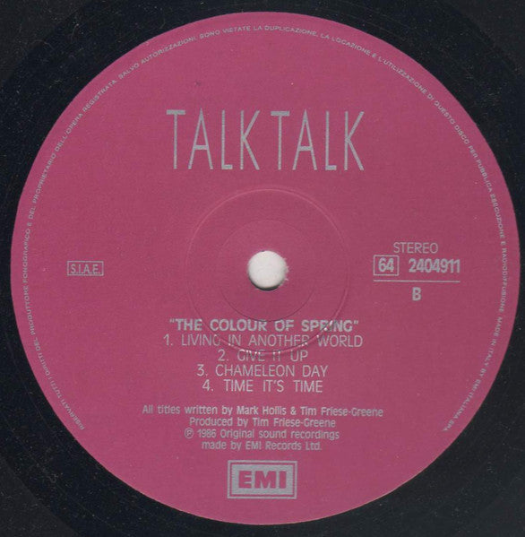 Talk Talk - The Colour Of Spring