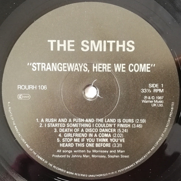 The Smiths - Strangeways, Here We Come (nuovo)
