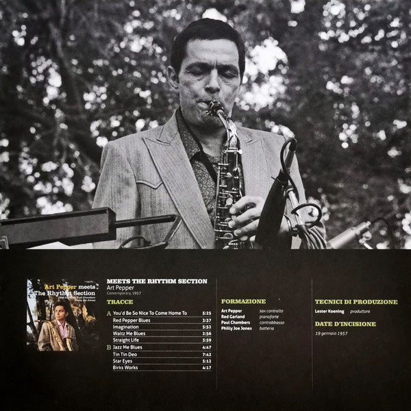 Art Pepper - Art Pepper Meets The Rhythm Section