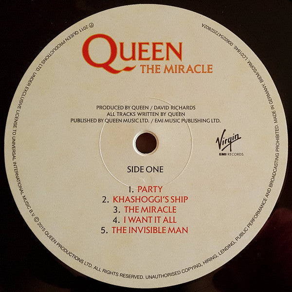 Queen - The Miracle - (nuovo)