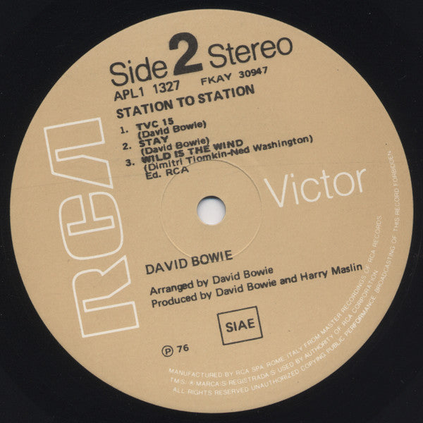David Bowie - Station To Station