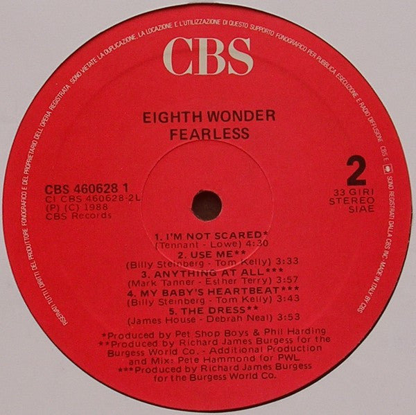 Eighth Wonder - Fearless