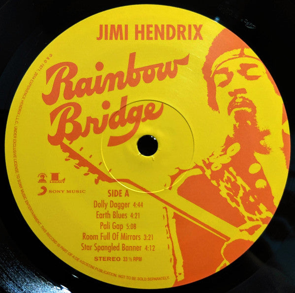 Jimi Hendrix - Rainbow Bridge - Original Motion Picture Sound Track (nuovo)