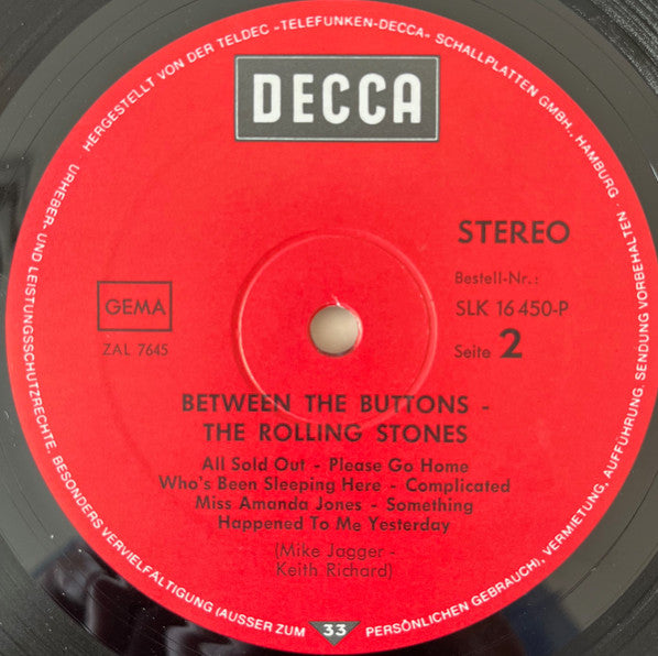 The Rolling Stones - Between The Buttons