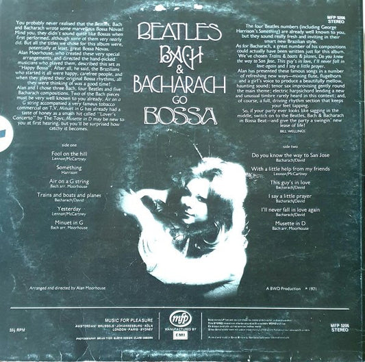 Alan Moorhouse - Beatles, Bach, Bacharach Go Bossa