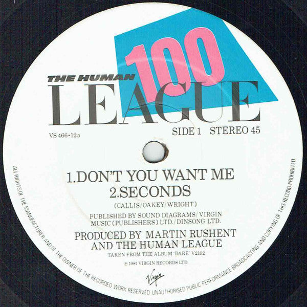 The Human League - Don't You Want Me