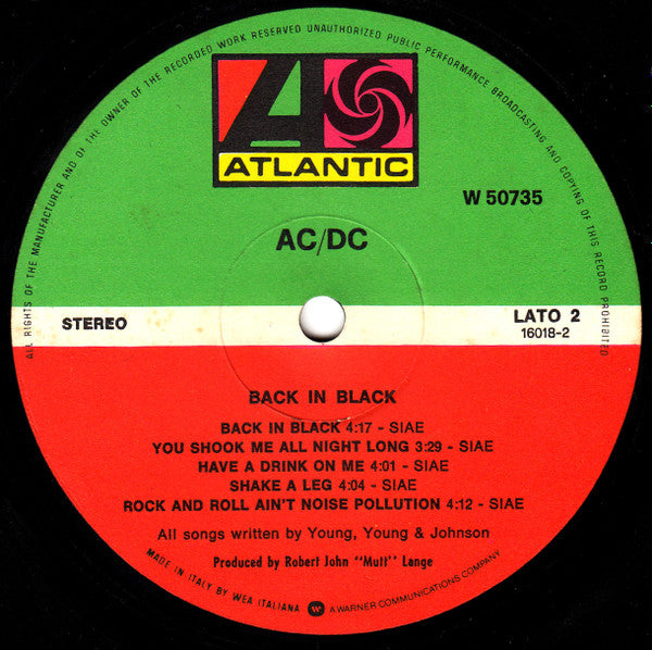 AC/DC - Back In Black