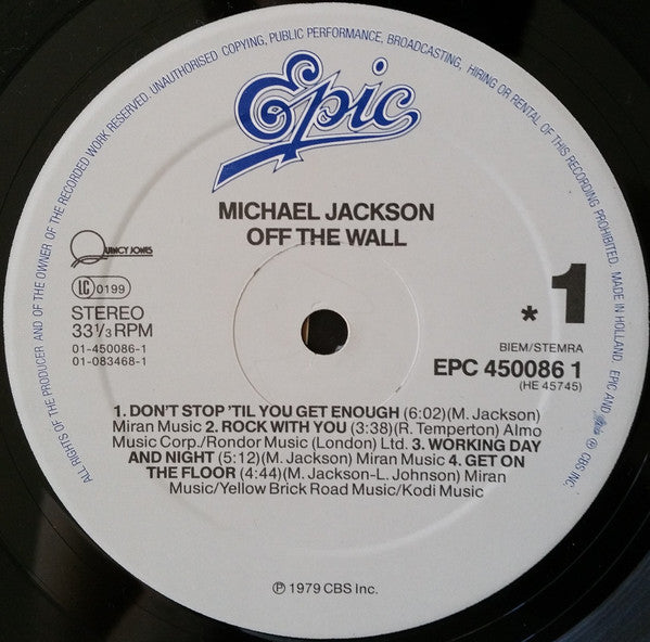 Michael Jackson - Off The Wall