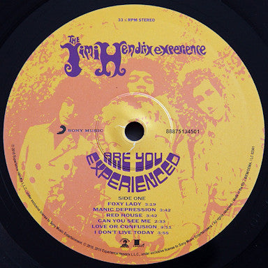 The Jimi Hendrix Experience - Are You Experienced