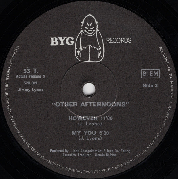 Jimmy Lyons - Other Afternoons