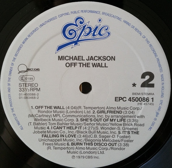 Michael Jackson - Off The Wall