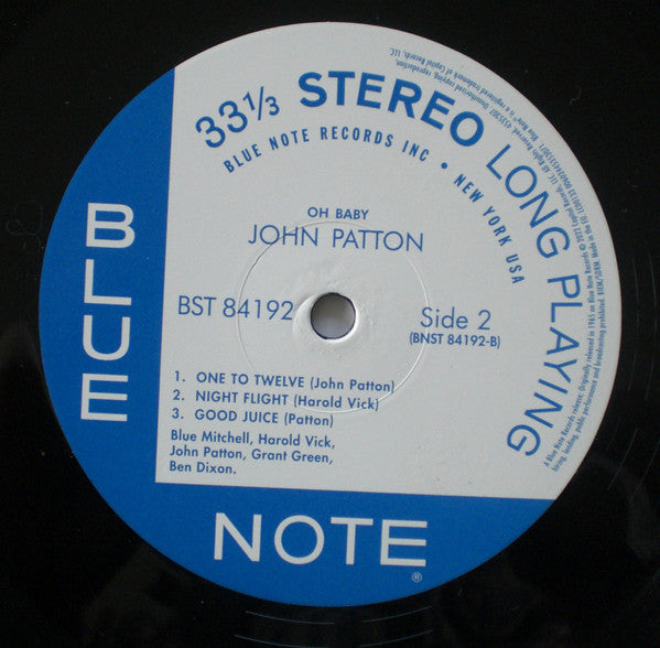 John Patton - Oh Baby! (nuovo)