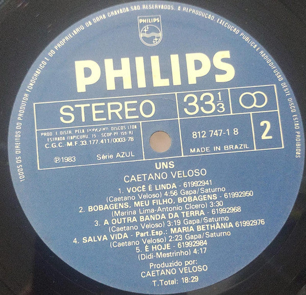 Caetano Veloso - Uns