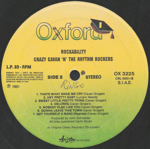 Crazy Cavan And The Rhythm Rockers - Rockability