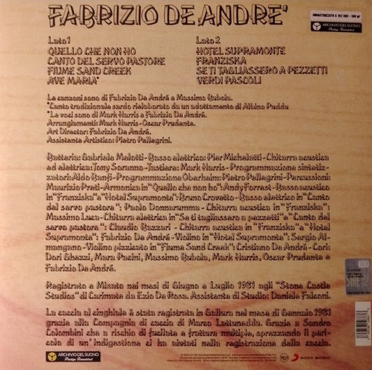 Fabrizio De André - Fabrizio De André (nuovo)