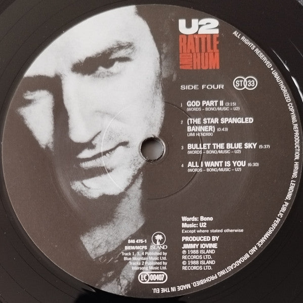 U2 - Rattle And Hum (nuovo)