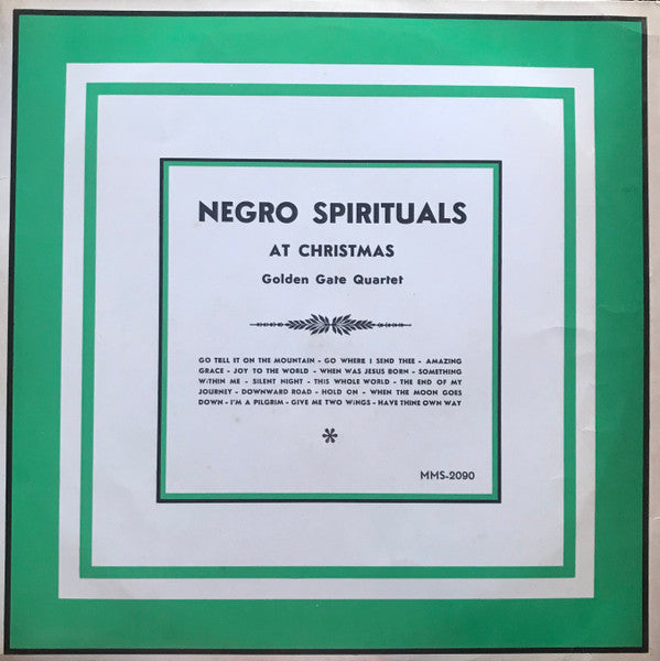 The Golden Gate Quartet - Negro Spirituals At Christmas