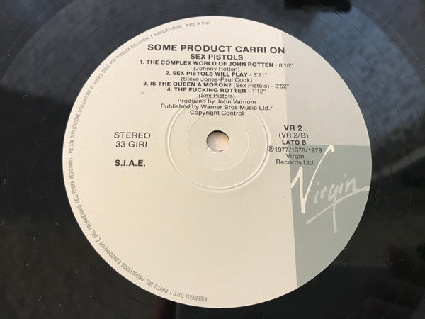 Sex Pistols - Some Product - Carri On Sex Pistols