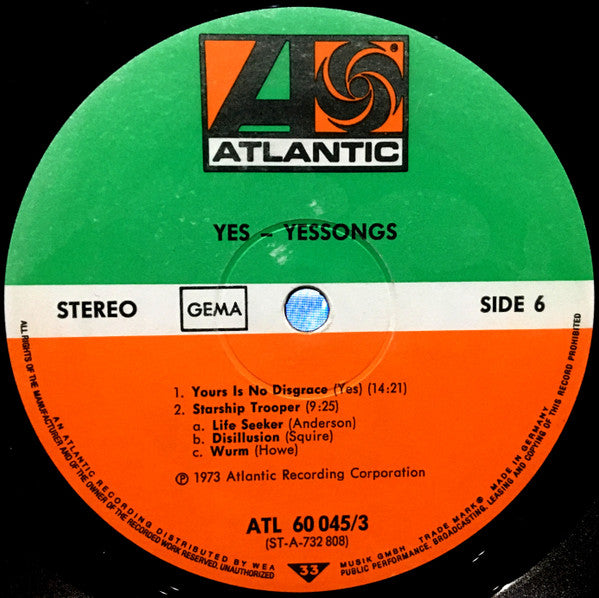 Yes - Yessongs