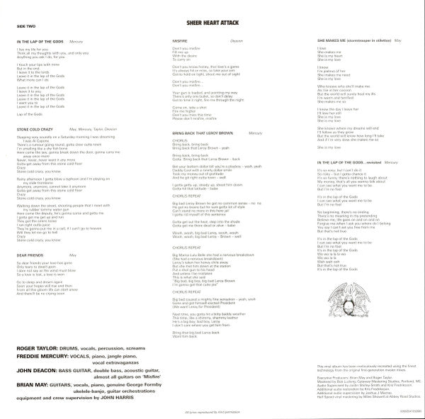 Queen - Sheer Heart Attack - (nuovo)