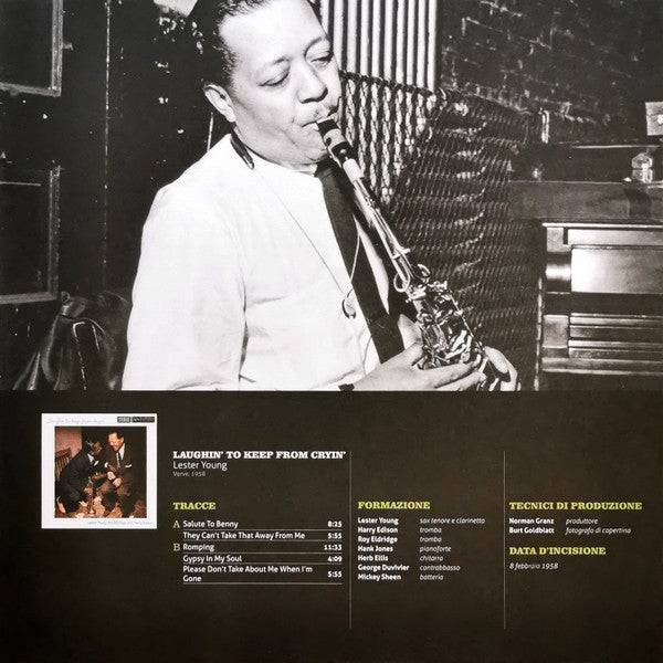 Lester Young, Roy Eldridge And Harry Edison – Laughin' To Keep From Cryin'