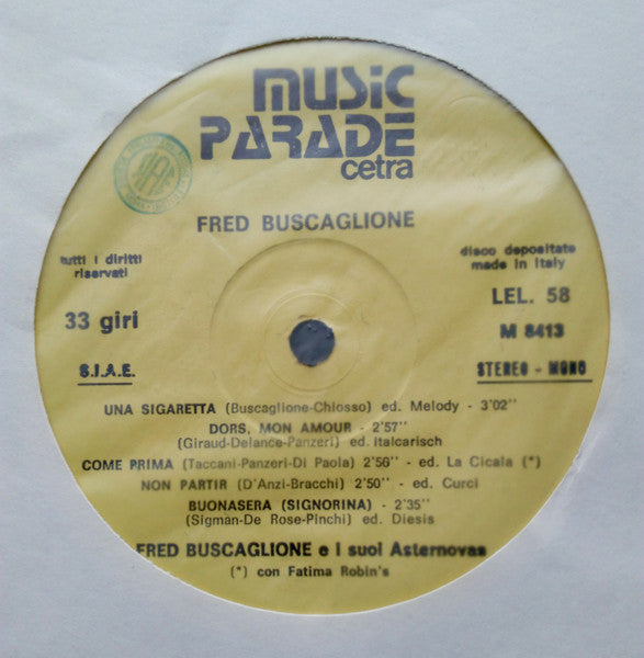 Fred Buscaglione - Fred Buscaglione