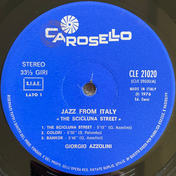 Giorgio Azzolini - The Scicluna Street