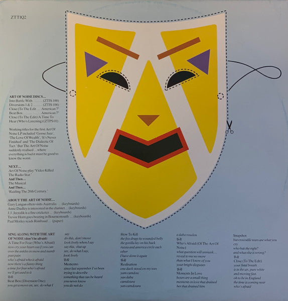 The Art Of Noise - (Who's Afraid Of?) The Art Of Noise!