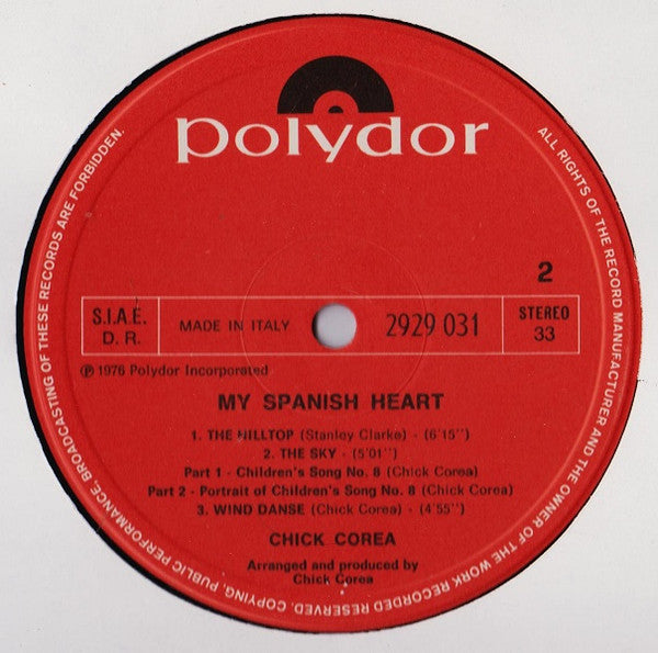 Chick Corea - My Spanish Heart
