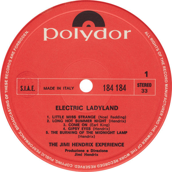 The Jimi Hendrix Experience - Electric Ladyland