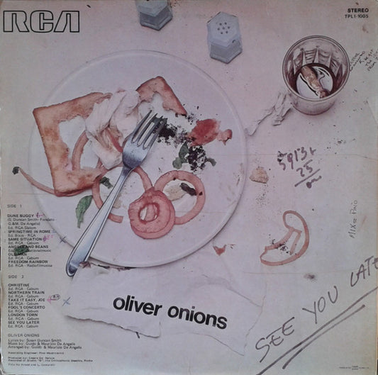 Oliver Onions - See You Later