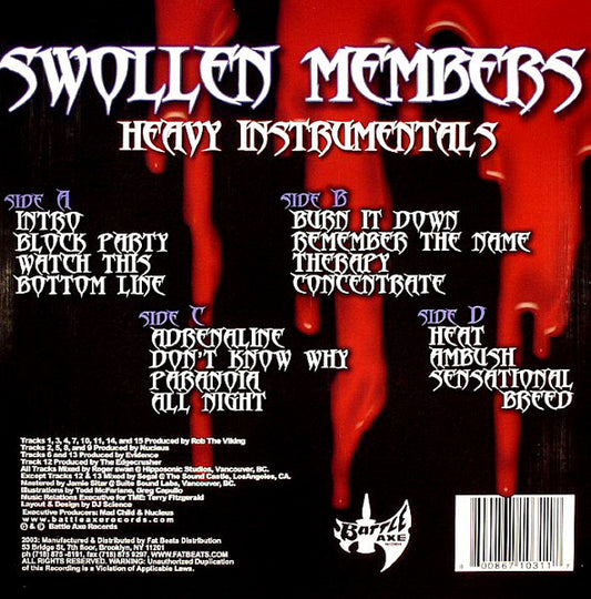 Swollen Members - Heavy Instrumentals