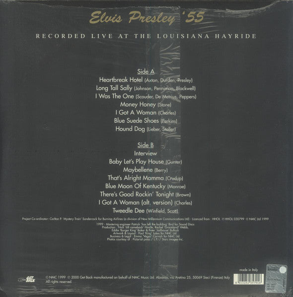 Elvis Presley - Elvis Presley '55 (Recorded Live At The Louisiana Hayride)