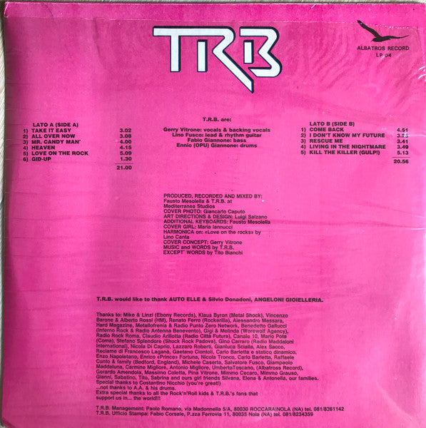 T.R.B. - Love On The Rocks