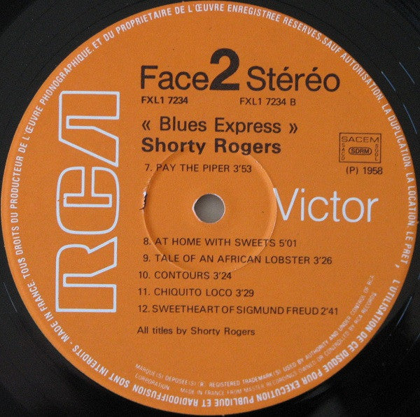 Shorty Rogers - Blues Express